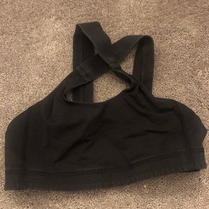 Lululemon black sports bra